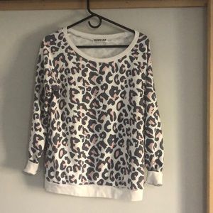Small ECOWISH Leopard Sweater
